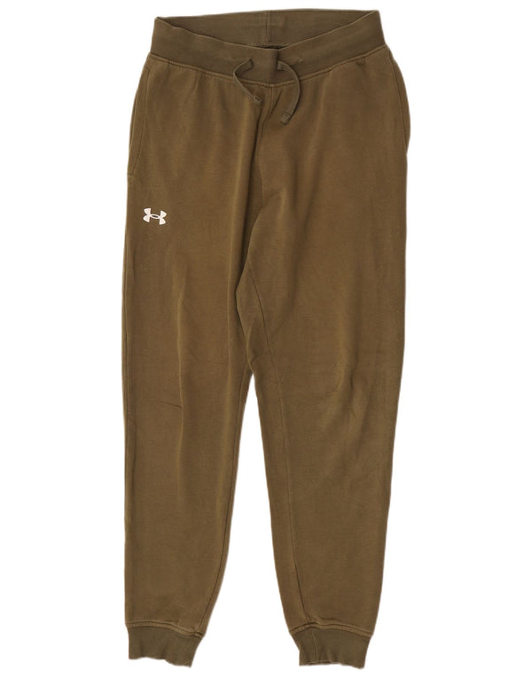 Under Armour Ανδρική φόρμα Παντελόνι Joggers Μεσαίο Χακί Βαμβακερό