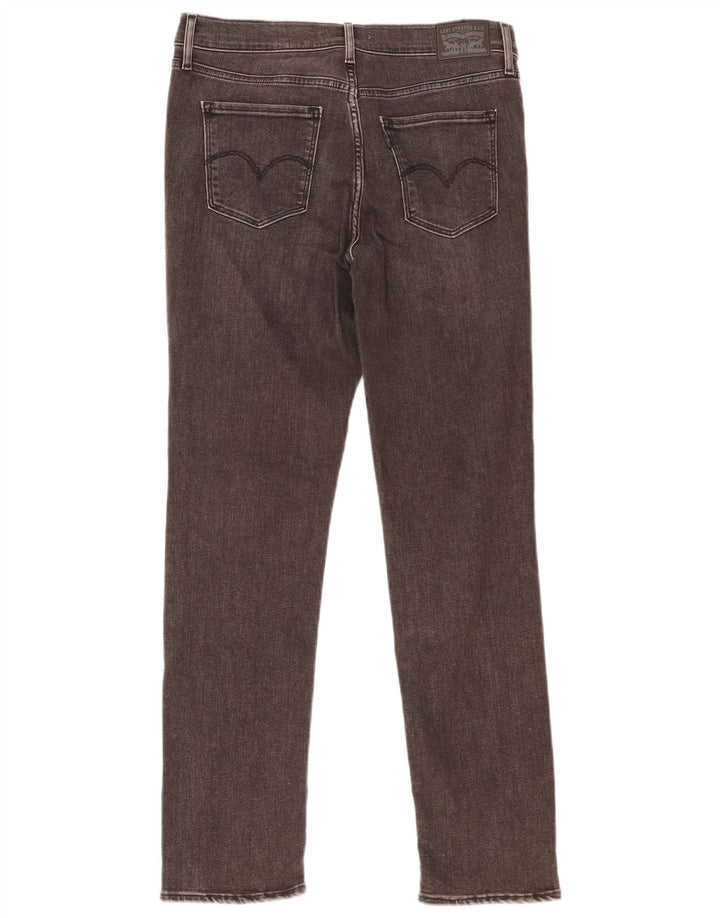 Levi's Womens 312 Shaping Slim Jeans W31 L29 Γκρι βαμβακερό