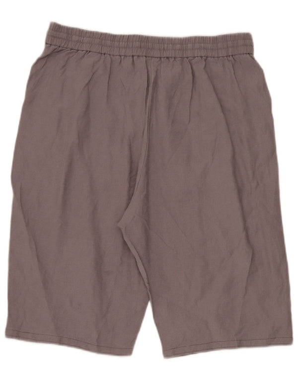 Marks & Spencer Γυναικεία Casual σορτς UK 14 Large W32 Grey Lyocell
