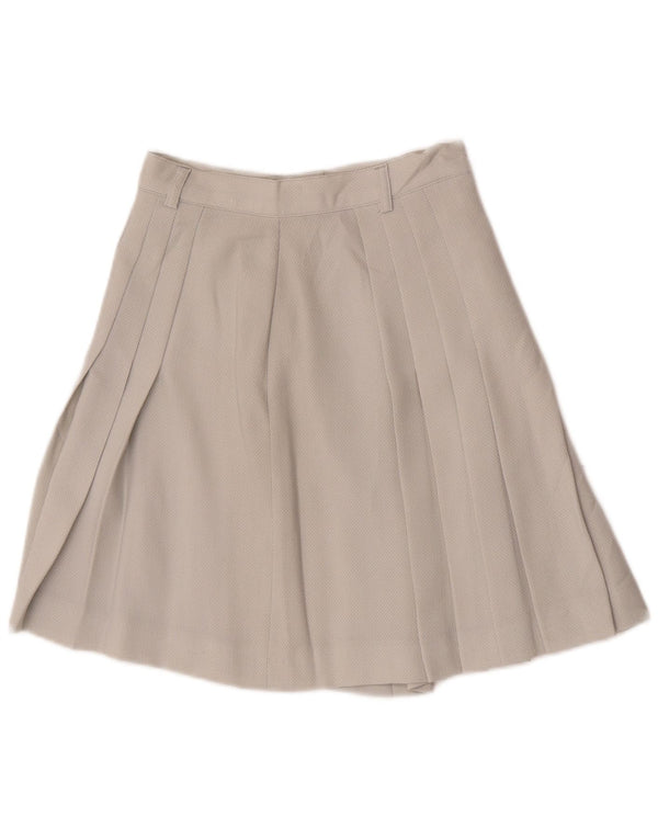 GB.PEDRINI Γυναικεία πλισέ φούστα IT 40 Small W24 Grey Viscose