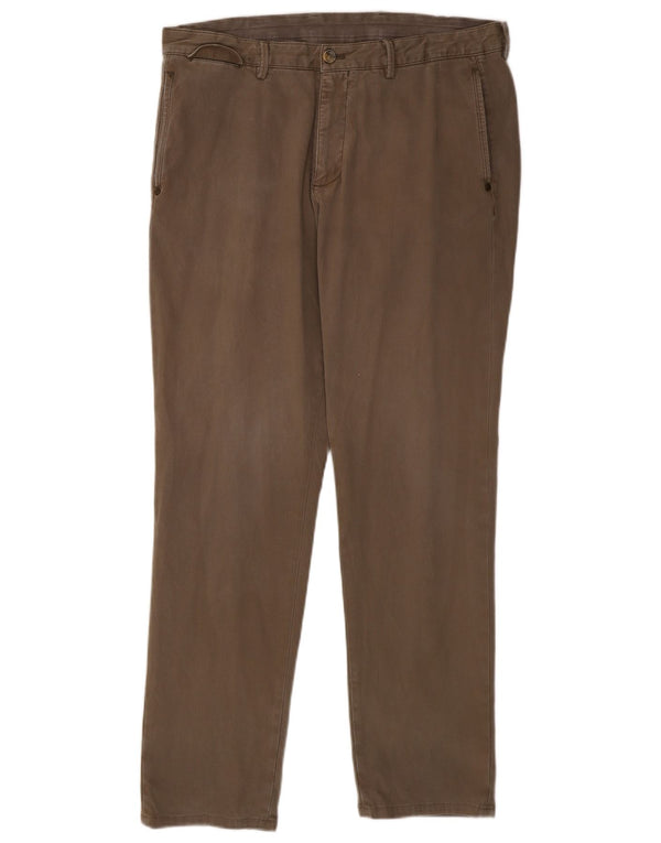 Ανδρικό Massimo Dutti Casual Fit Slim παντελόνι Chino EU 46 XL W36 L31 Beige