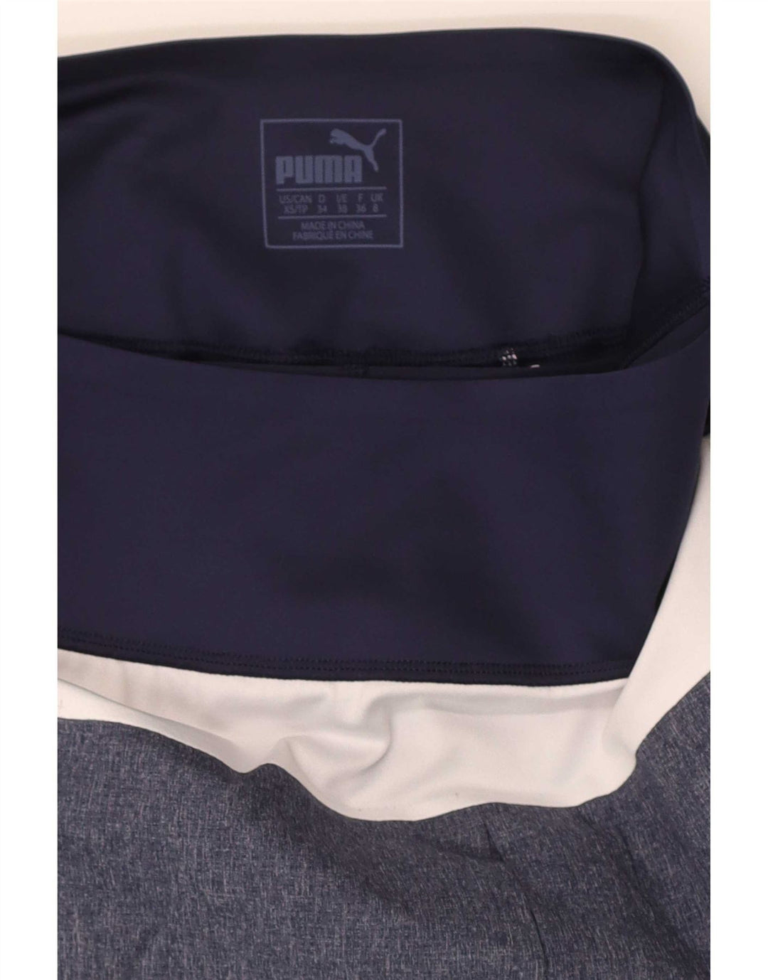 Puma Womens Skort UK 8 Small Blue Colourblock Polyester Sports