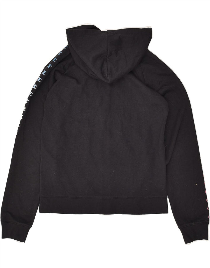 CHAMPION Boys Graphic Zip Hoodie Sweater 13-14 Years XL  Black Cotton | Vintage Champion | Thrift | Second-Hand Champion | Used Clothing | Messina Hembry 