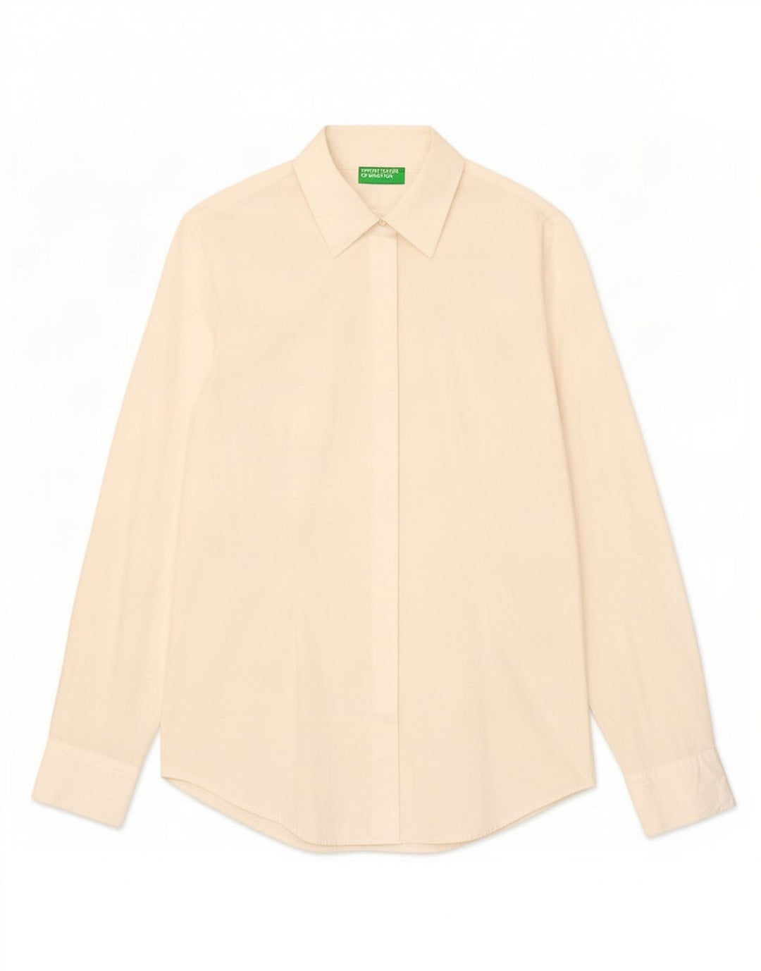 Γυναικείο πουκάμισο Benetton UK 12 Medium White