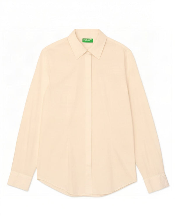 Γυναικείο πουκάμισο Benetton UK 12 Medium White