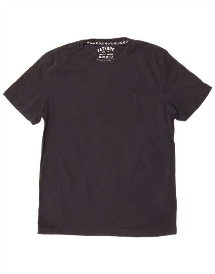 Ανδρικό T-Shirt Fat Face Top Μεσαίο μαύρο βαμβακερό