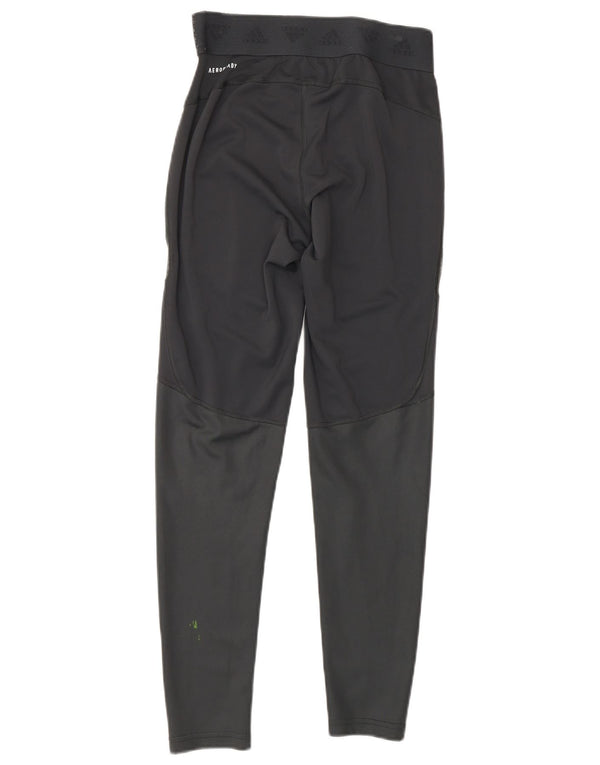 Adidas Γυναικεία κολάν Aeroready UK 8/10 Small Black Colourblock Sports