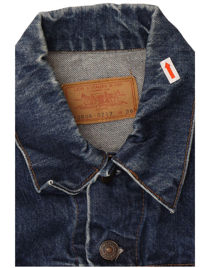 LEVI'S Γυναικείο Τζιν Μπουφάν EU 36 Small Blue