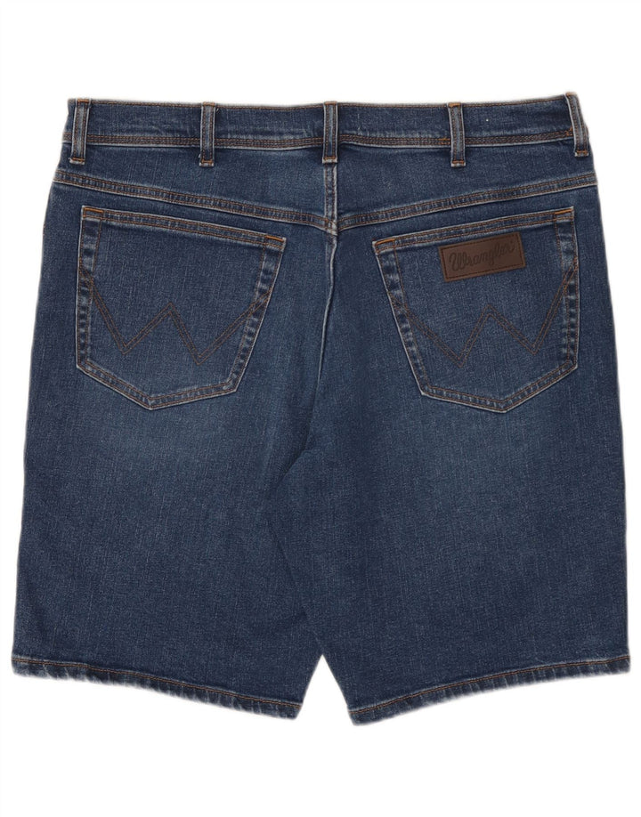 Ανδρικό τζιν σορτς Wrangler W36 Large Navy Blue από βαμβάκι