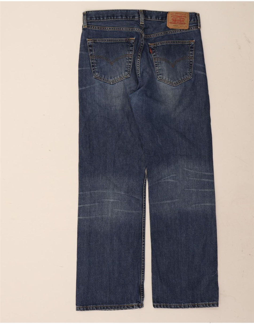 Levi's Mens 508 Straight Jeans W32 L32 Μπλε βαμβακερό