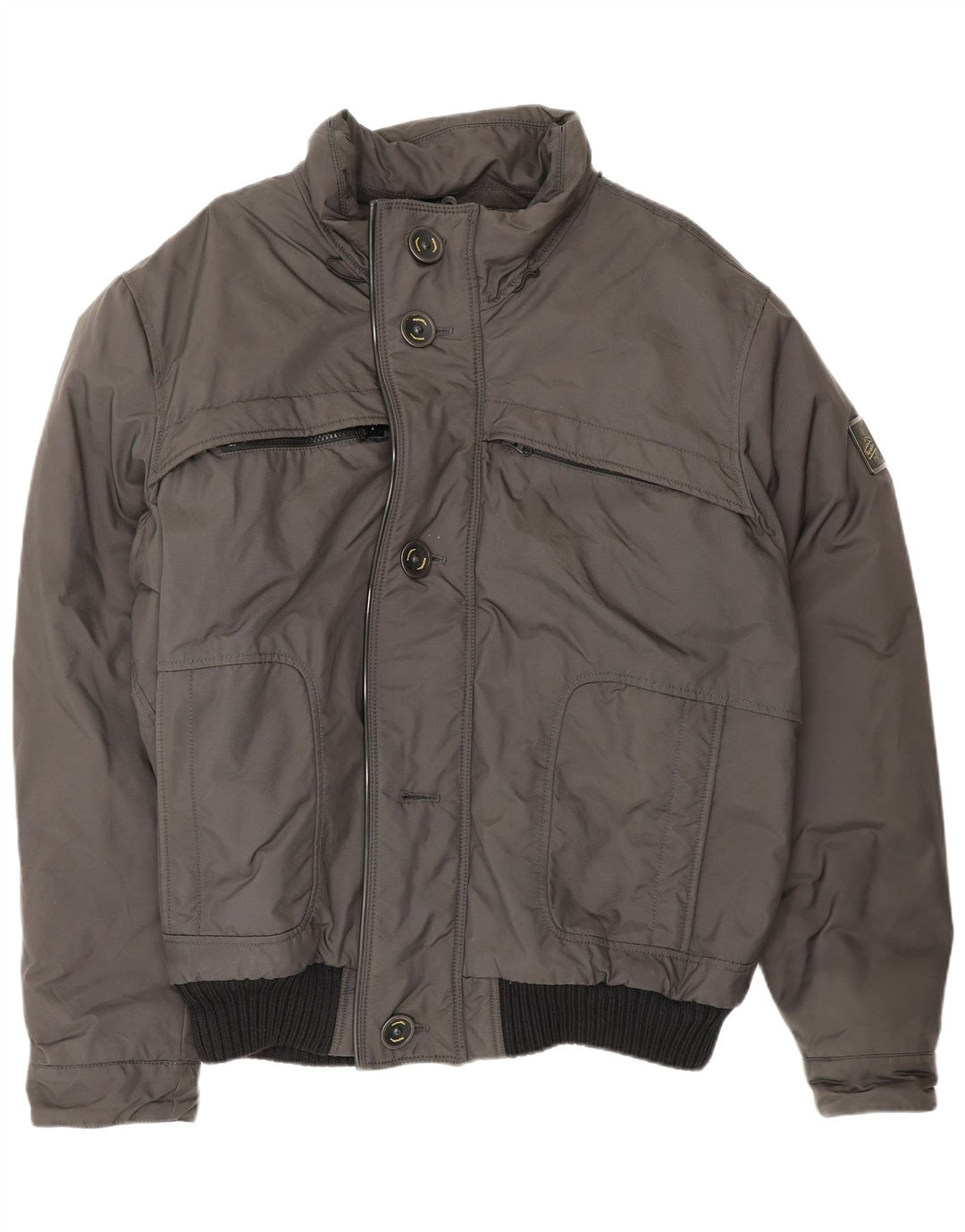 Ανδρικό μπουφάν Refrigiwear Bomber UK 44 2XL Γκρι Colorblock Nylon