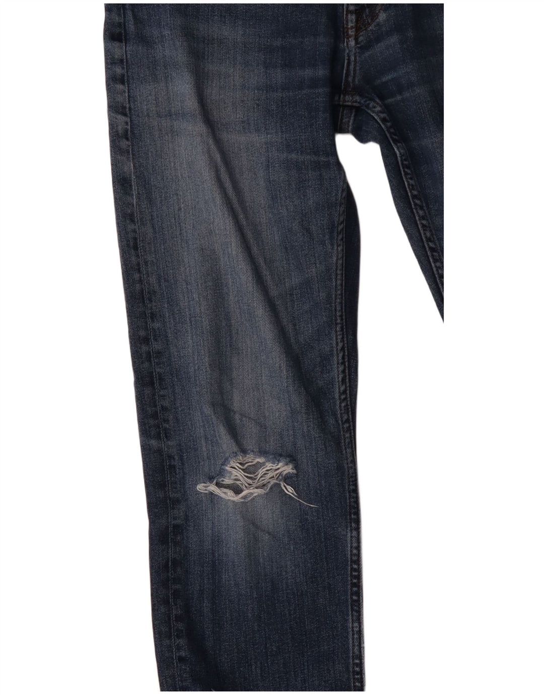 Gant Mens Distressed Slim Jeans W30 L32 Μπλε βαμβακερό