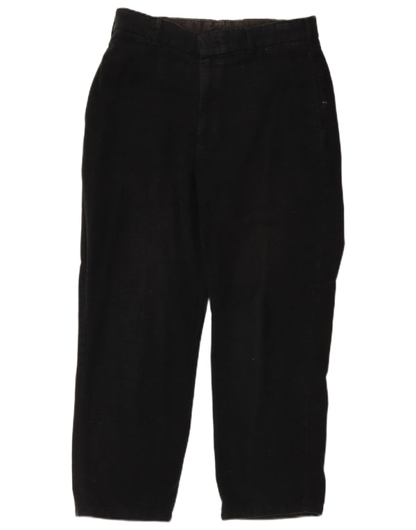 Vintage Ανδρικό ίσιο παντελόνι Chino W34 L26 Μαύρο βαμβακερό