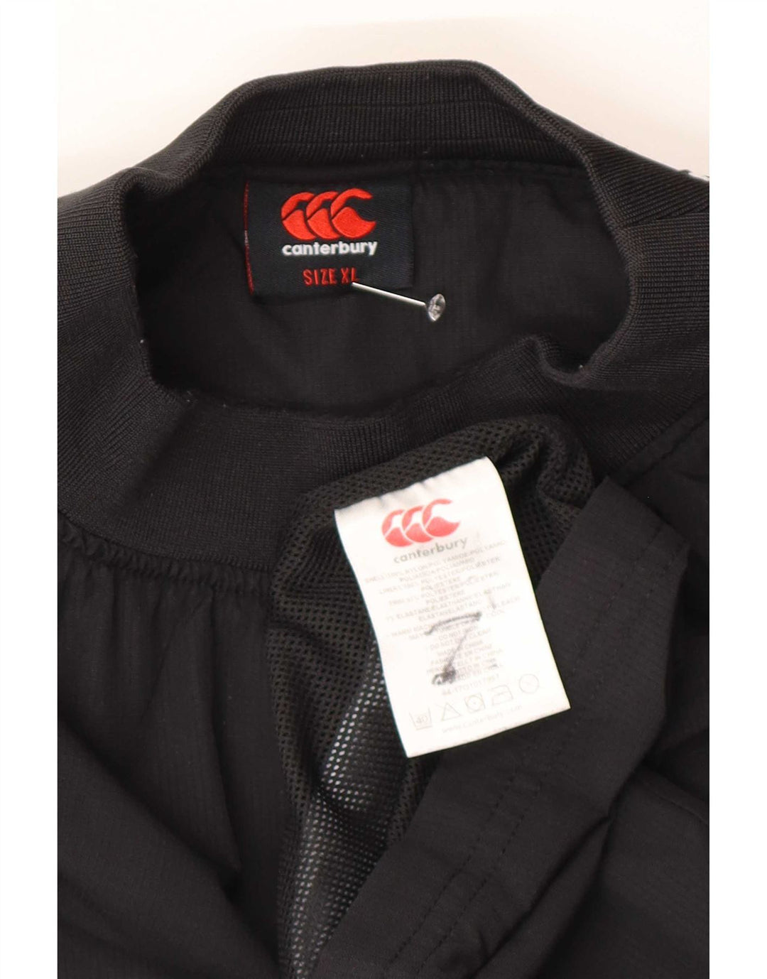 Canterbury Ανδρική φόρμα πουλόβερ Top XL Μαύρο νάιλον