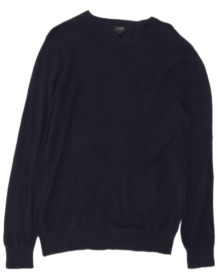 Ανδρικό πουλόβερ J. CREW Boat Neck Jumper Medium Navy Blue Cotton