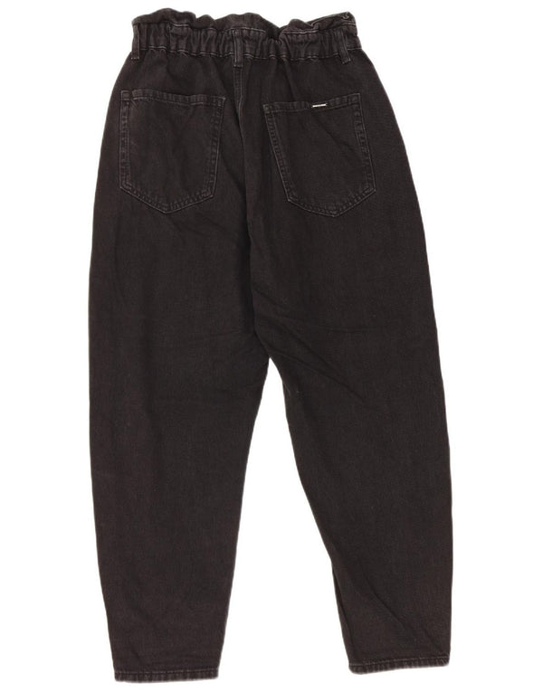 Zara Γυναικείο Ψηλόμεσο Τζιν EU 38 Small W28 L25 Μαύρο βαμβακερό