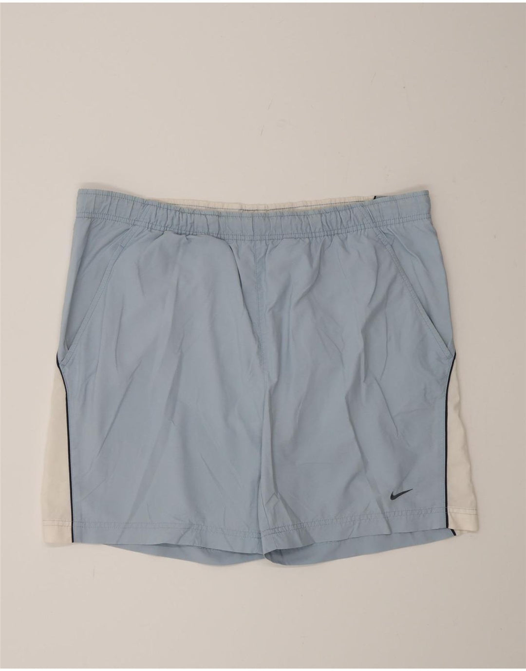 Ανδρικό αθλητικό σορτς Nike με μεγάλο μπλε χρώμα νάιλον