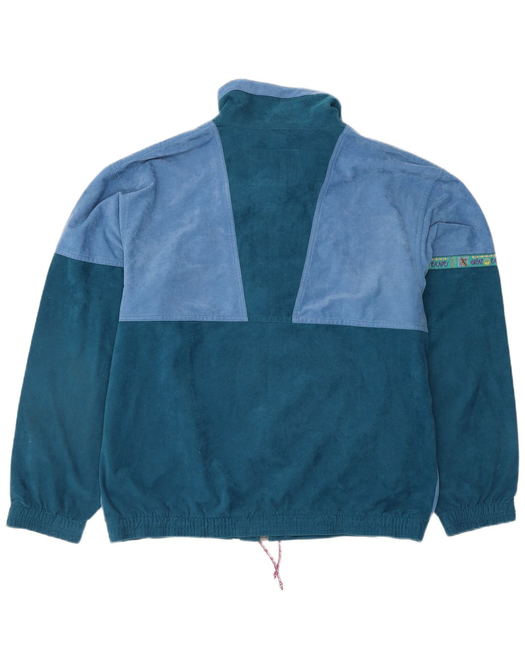 GREAT ESCAPES Ανδρική αθλητική φόρμα Top Jacket IT 48 Medium Blue Colourblock