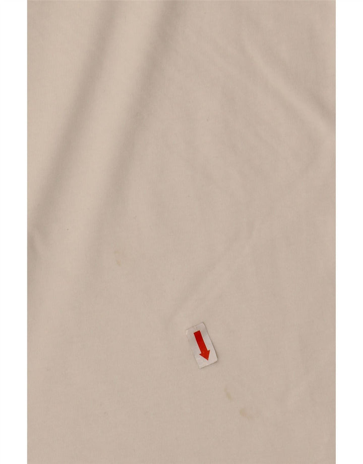 Ανδρικό τοπ Adidas μακρυμάνικο μεσαίο λευκό βαμβακερό