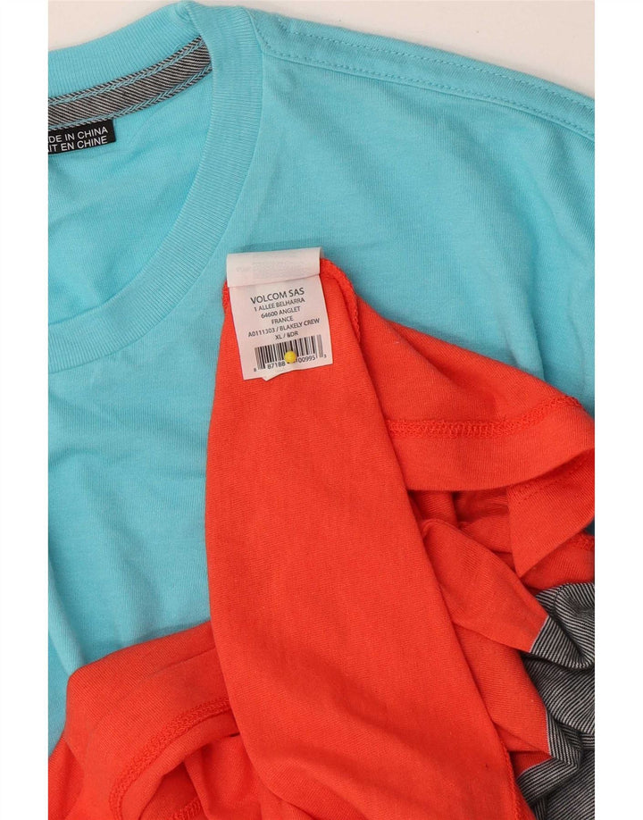 Ανδρικό γραφικό T-Shirt Volcom Top XL Πολύχρωμο Courblock Βαμβακερό
