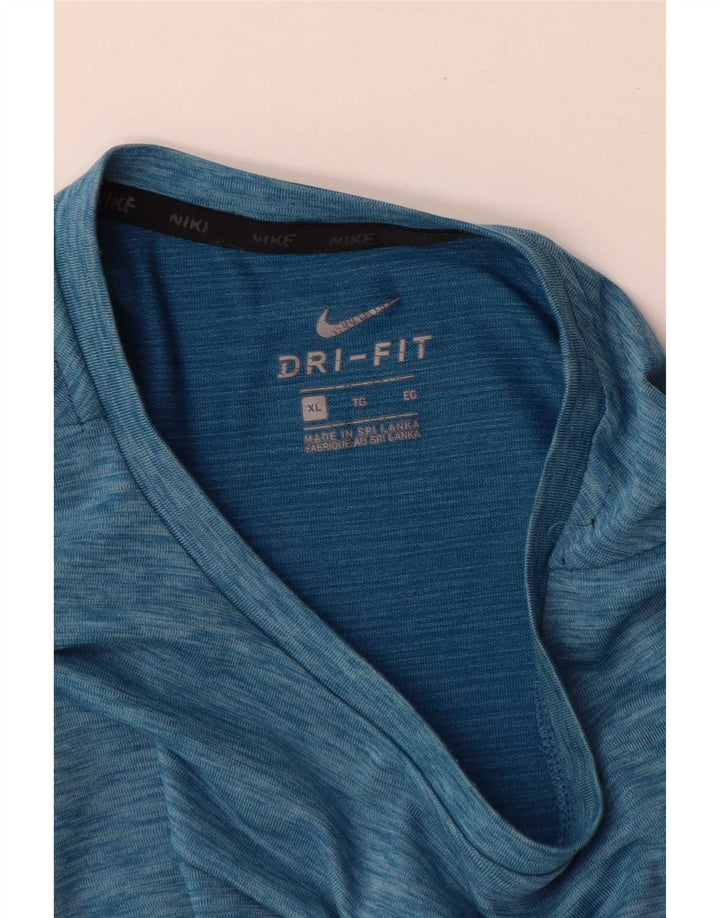 Ανδρικό T-Shirt Nike Dri Fit Μπλε XL