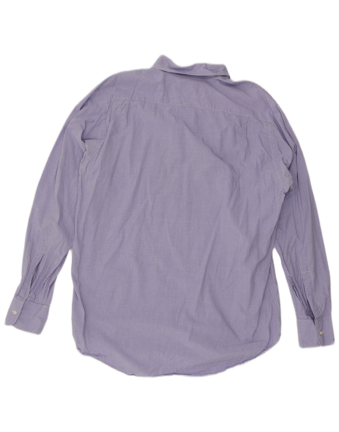 Ανδρικό πουκάμισο Hackett XL Blue Gingham Cotton