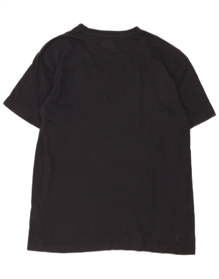 Kappa Γυναικείο T-Shirt Top μεγάλο μαύρο βαμβακερό