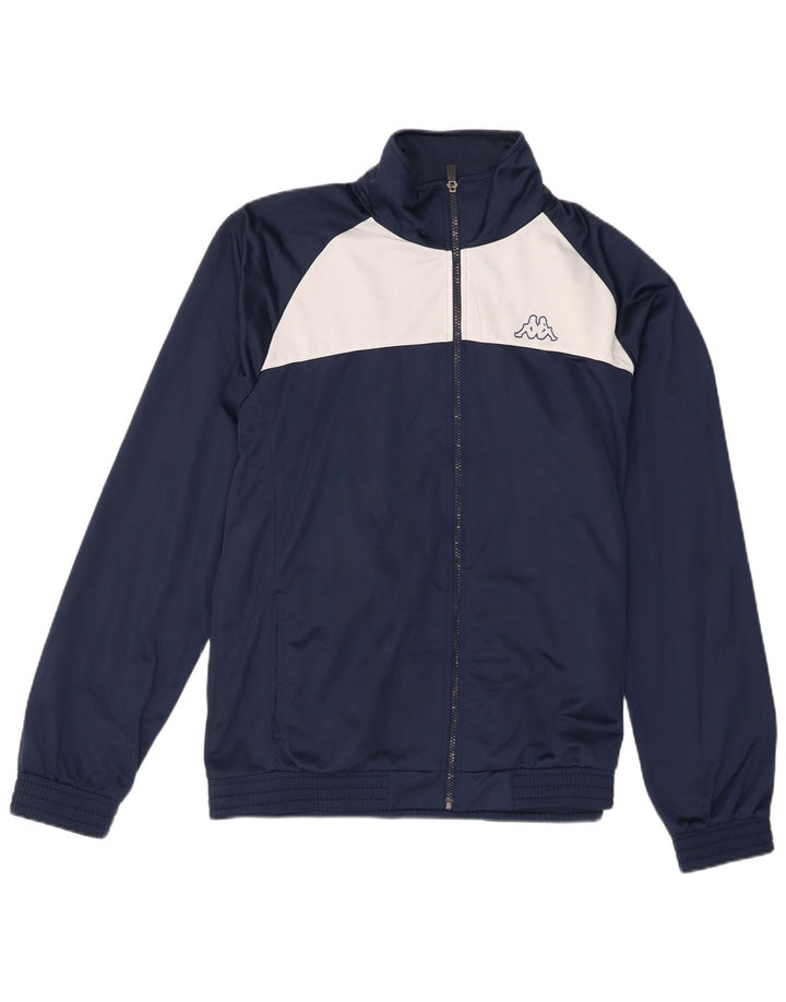 Ανδρική φόρμα Kappa Top Jacket XL Navy Blue Colourblock Polyester