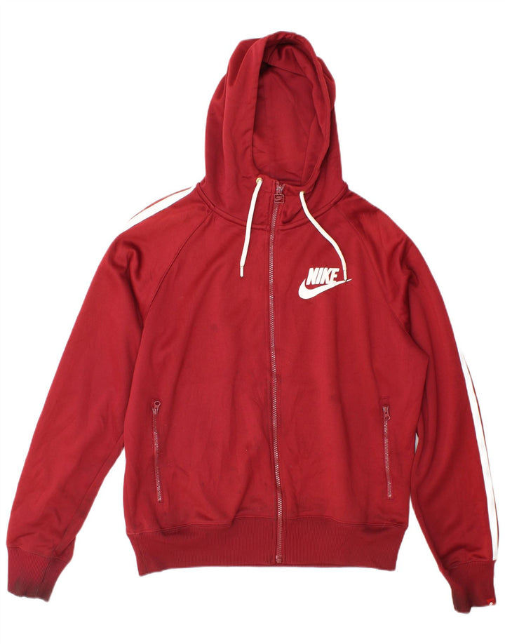 Ανδρική φόρμα Nike Μπουφάν με μεσαίο μπορντό πολυεστέρα