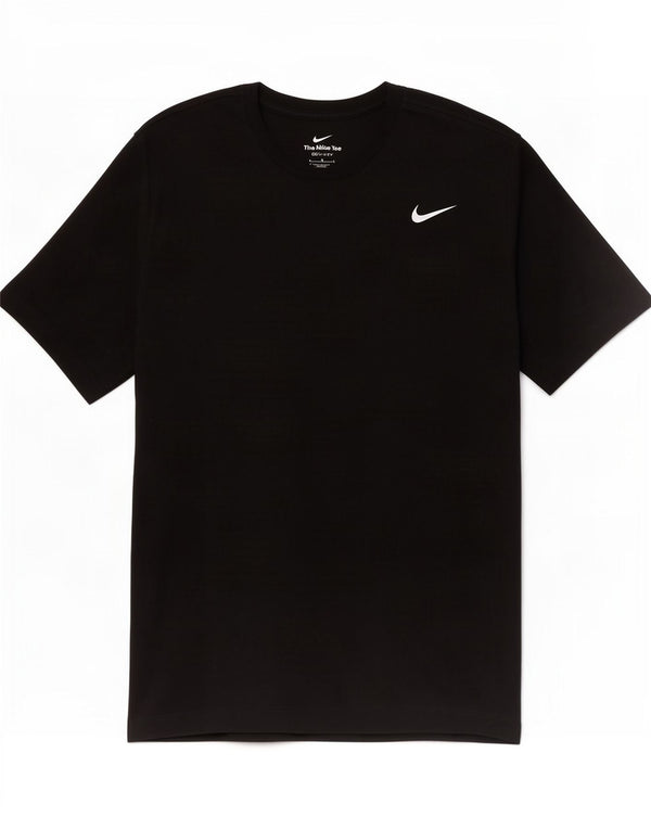 Ανδρικό μπλουζάκι Nike Dri Fit Μπλουζάκι μεγάλο μαύρο βαμβακερό