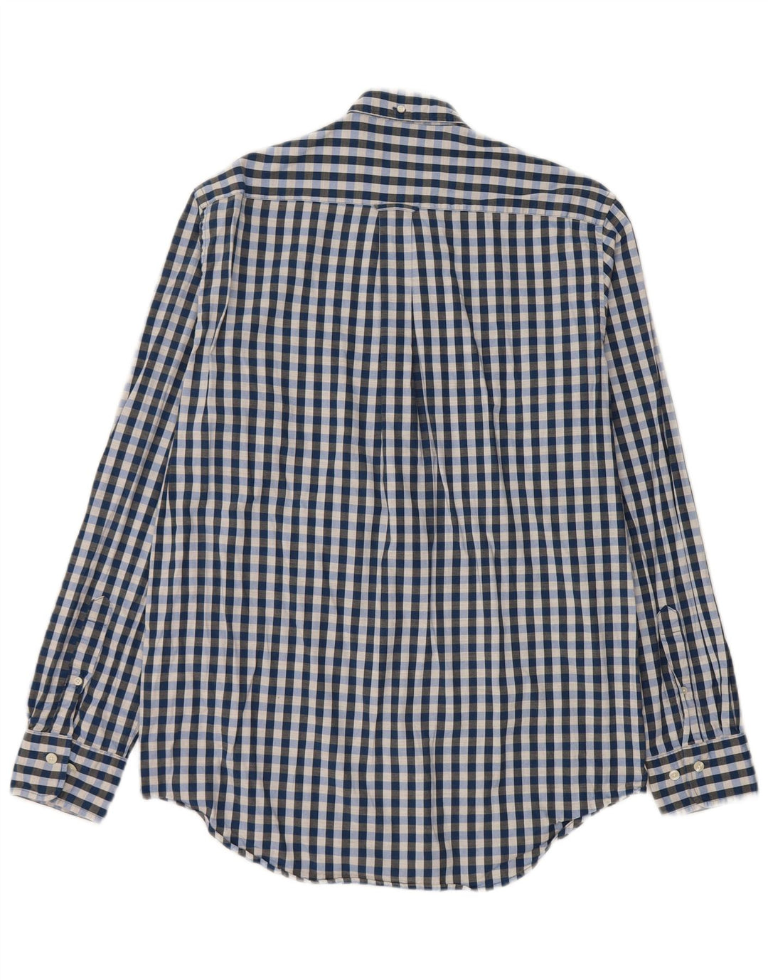 Ανδρικό πουκάμισο Gant Regular Fit Size 39/40 15 1/2 Medium Blue Gingham Cotton