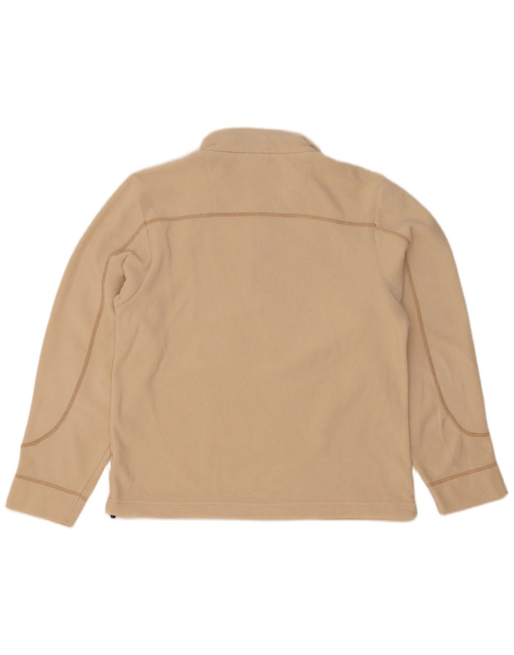 Ανδρικό φερμουάρ Colmar Fleece Jumper με μεσαίο μπεζ πολυεστέρα