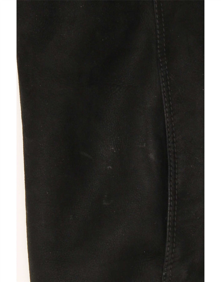 Vintage Γυναικείο Παλτό Shearling IT 46 Large Black Shearling