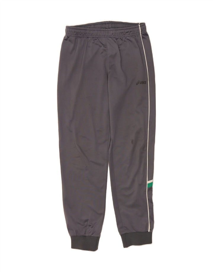 ASICS Mens Tracksuit Trousers Joggers Large  Grey Polyester Vintage Asics and Second-Hand Asics from Messina Hembry 