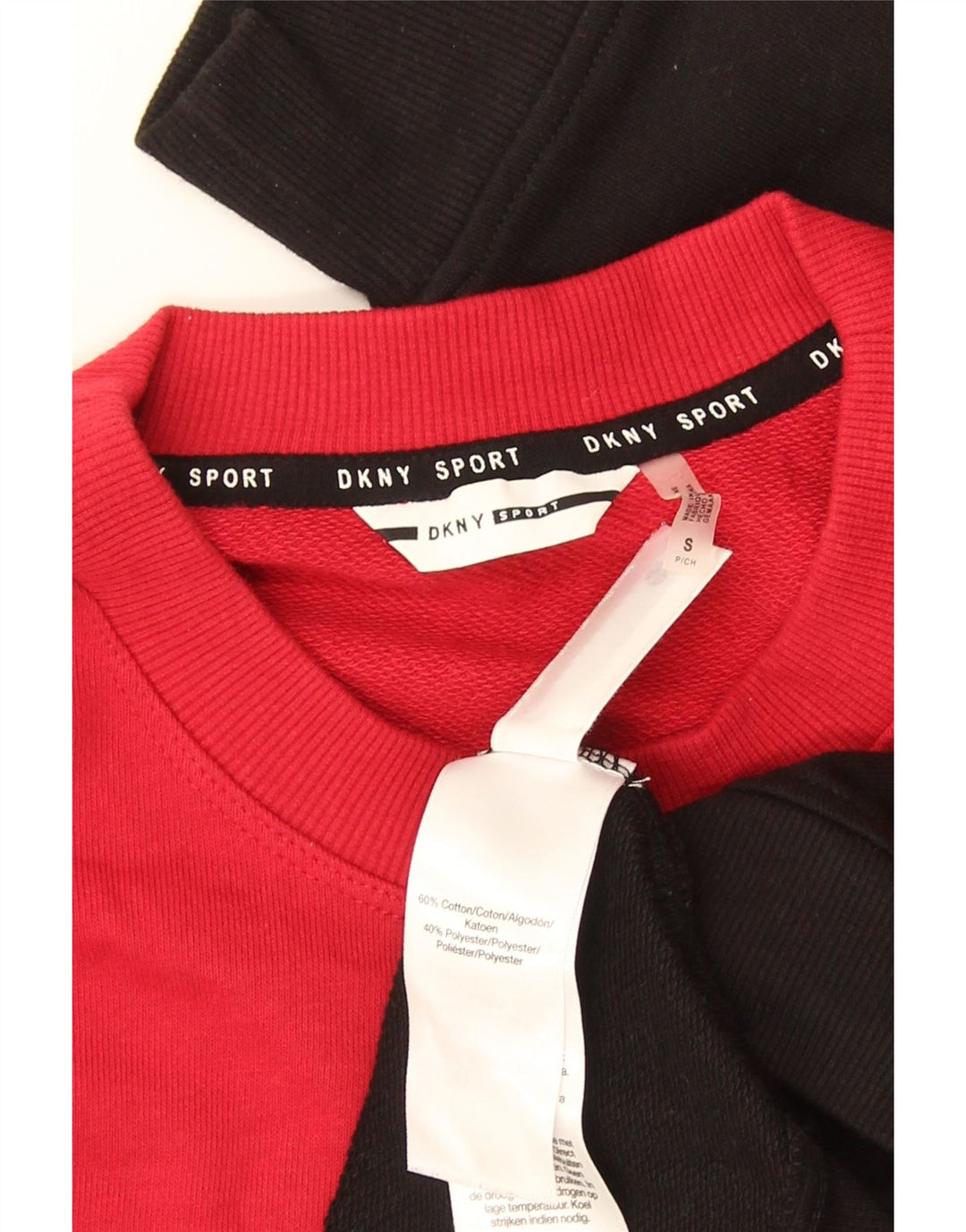 Γυναικείο γραφικό φούτερ Dkny Jumper UK 10 Μικρό πολύχρωμο μπλοκ χρώματος