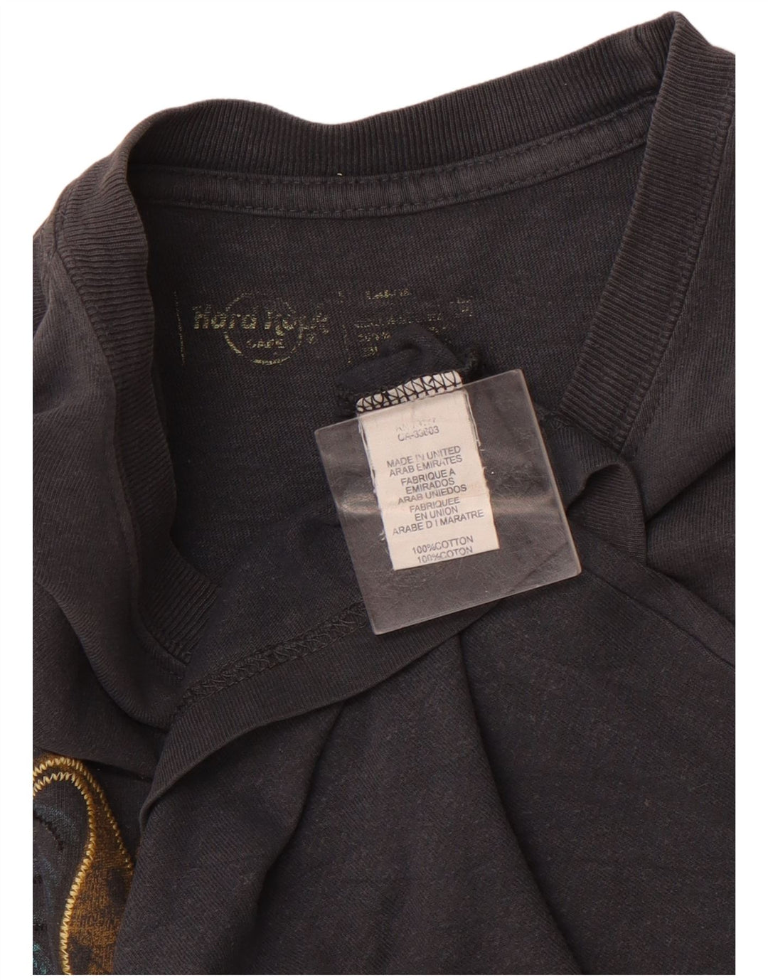 HARD ROCK Ανδρικό T-Shirt γραφικό Malta Top Μεσαίο γκρι βαμβακερό