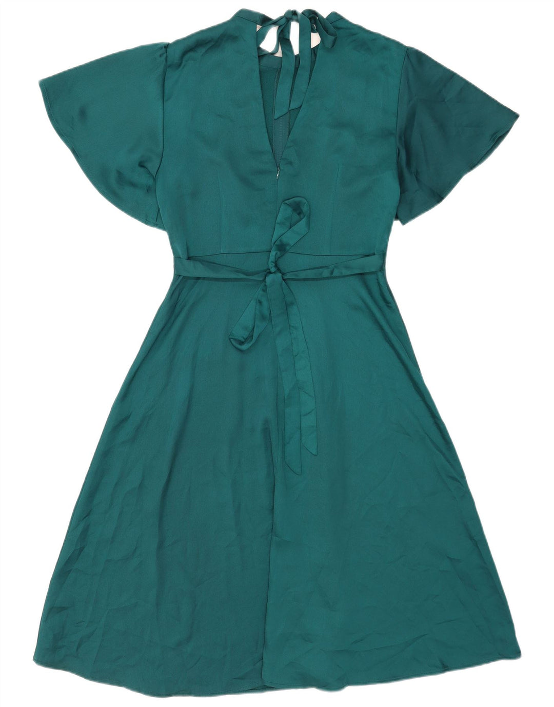 Γυναικείο φόρεμα Oasis A-Line UK 12 Medium Green Polyester