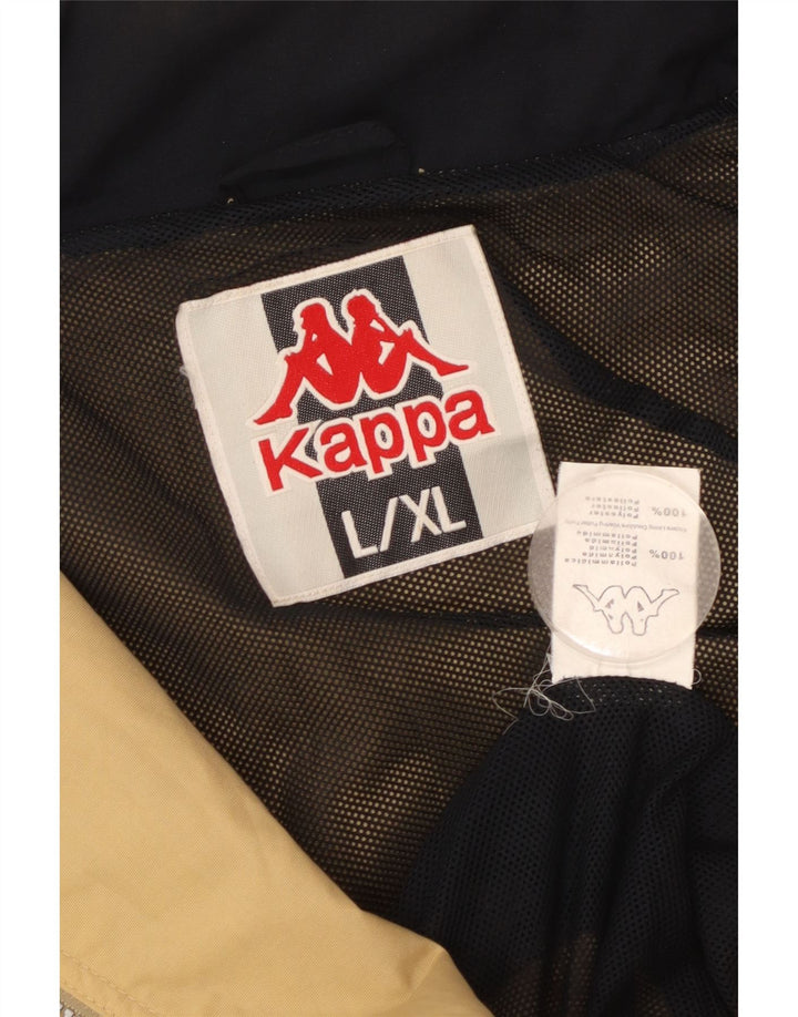 Kappa Ανδρικό μπουφάν βροχής UK 42 XL Beige Polyamide