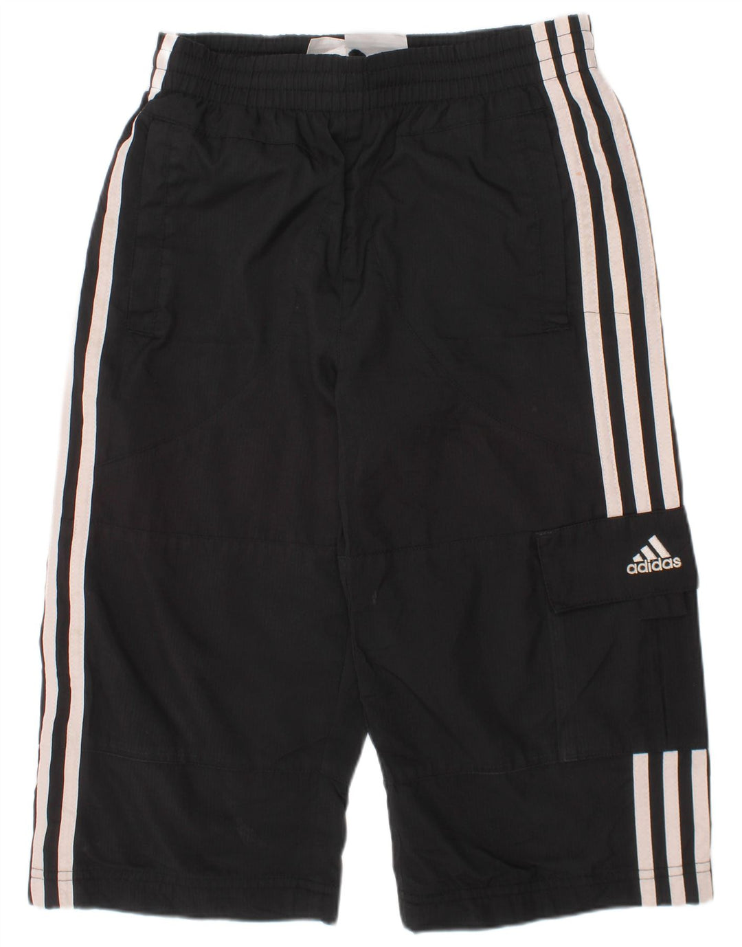 Adidas Boys Bermuda Sport σορτς 9-10 ετών μαύρο πολυεστέρα