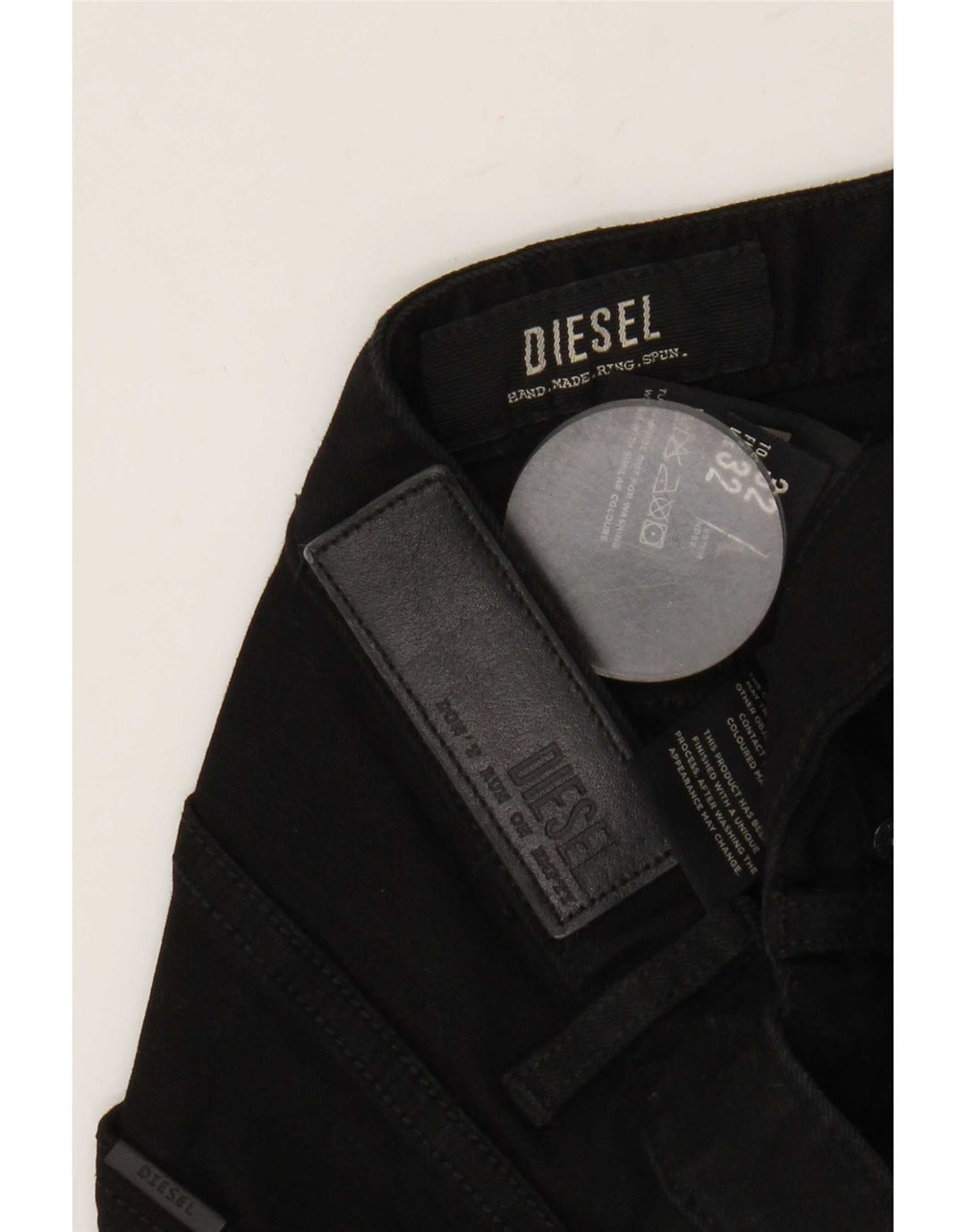 Diesel Ανδρικό Slim Jeans W32 L32 Μαύρο βαμβακερό