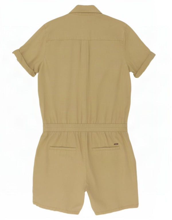 PEPE Jeans Γυναικείο Playsuit UK 10 Small Khaki