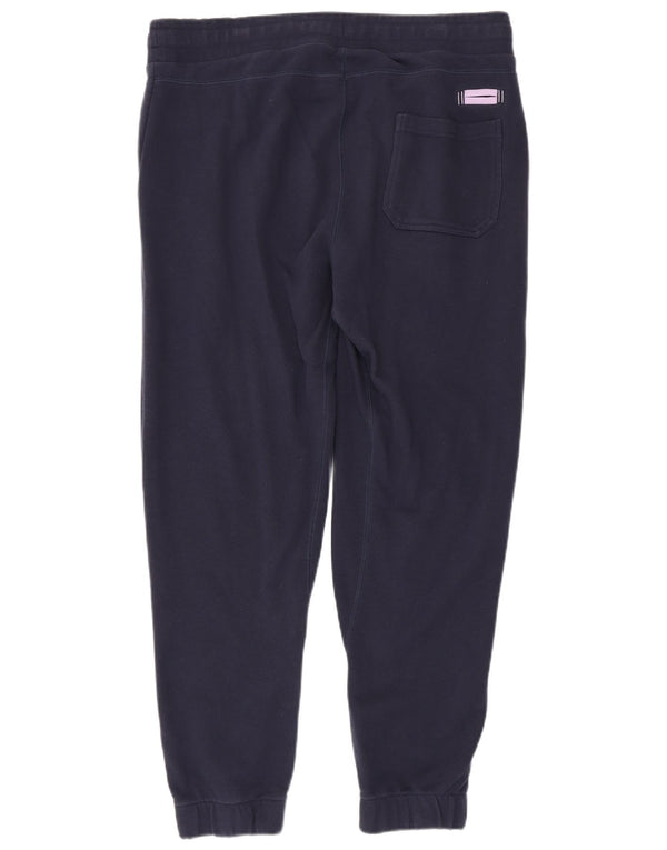 Blauer Mens Tracksuit Trousers Joggers Large Navy Blue Cotton