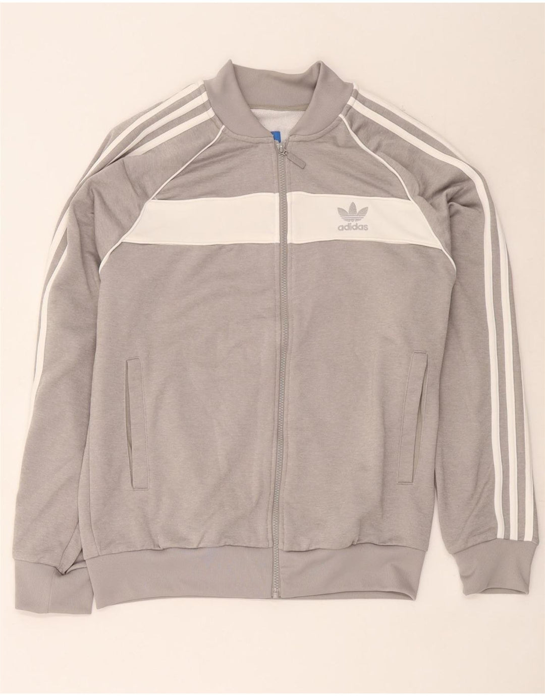 Ανδρική αθλητική φόρμα Adidas Top Jacket Μεγάλο Γκρι Χρώμα Πολυεστέρας