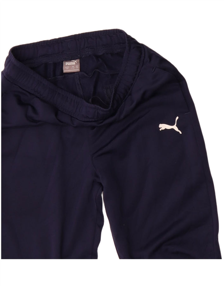 Puma Boys αθλητική φόρμα παντελόνι 9-10 ετών Small Navy Blue Polyester