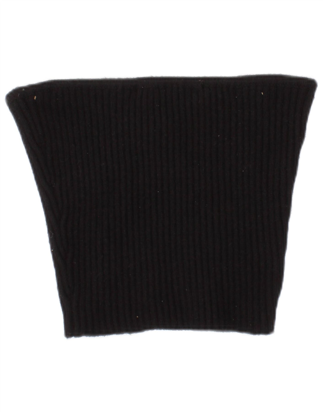 Zara Womens Off Shoulder Top Small Black Viscose