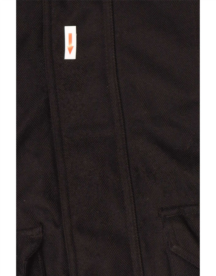 Mountain Warehouse Γυναικείο παλτό με κουκούλα UK 10 Small Black Polyester