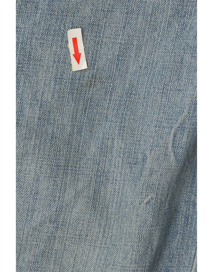 Lee Mens Straight Jeans W33 L34 Μπλε Βαμβακερό