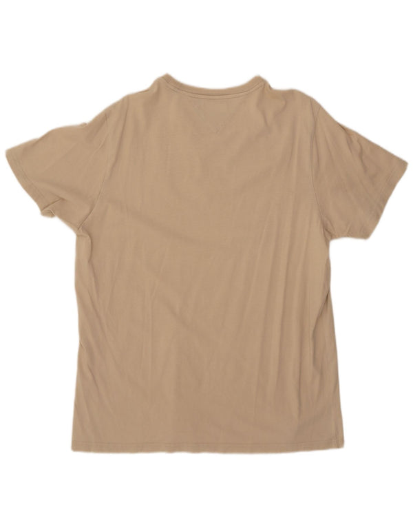 Ανδρικό T-Shirt TOMMY HILFIGER Top XL Beige