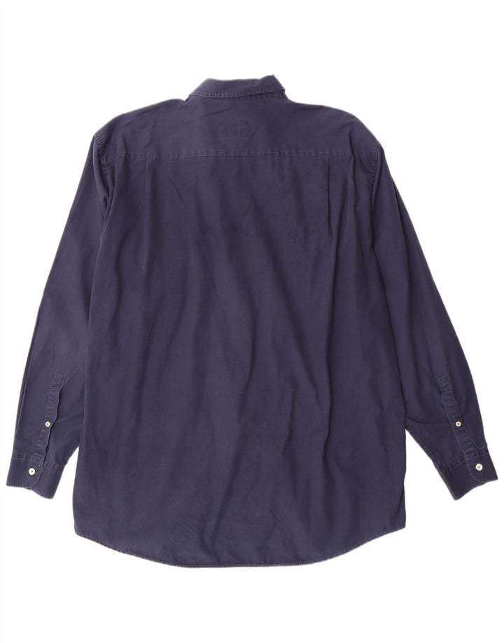 Ανδρικό πουκάμισο Levi's Large Navy Blue