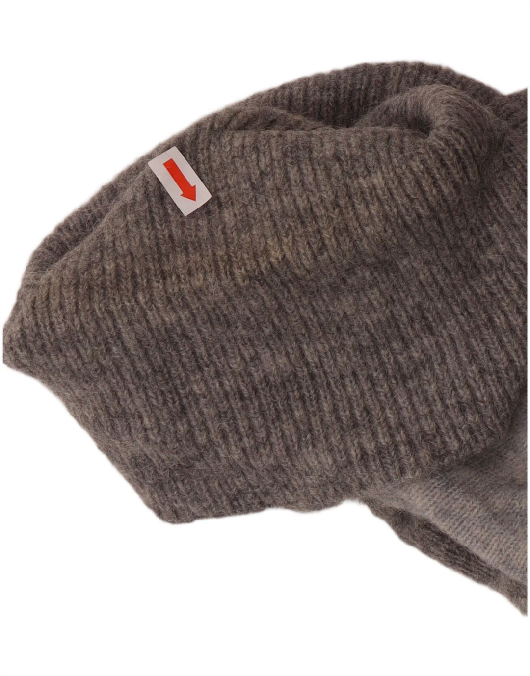 Cos Γυναικείο πουλόβερ με ρολό λαιμόκοψη UK 6 XS Γκρι μαλλί αλπακά